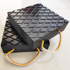 Easy Storage Super Stacker Jack Crane Stabilizer Pad For Crane Cribbing Block Plastic Outrigger Pads Plate