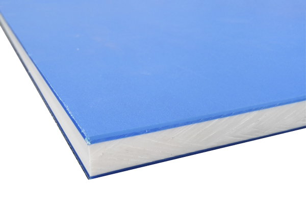 three color hdpe sheet pehd colorcore board