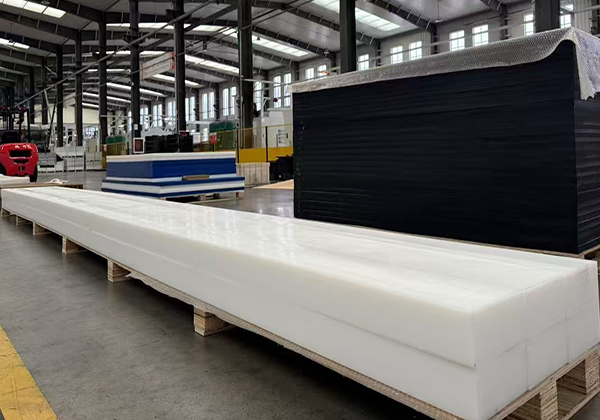 6000mm Length White UHMWPE Sheet Wear Strips UPE Pads