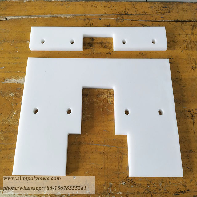 Polyethylene Scraper Engineering Machinery Plastic Shaped Parts