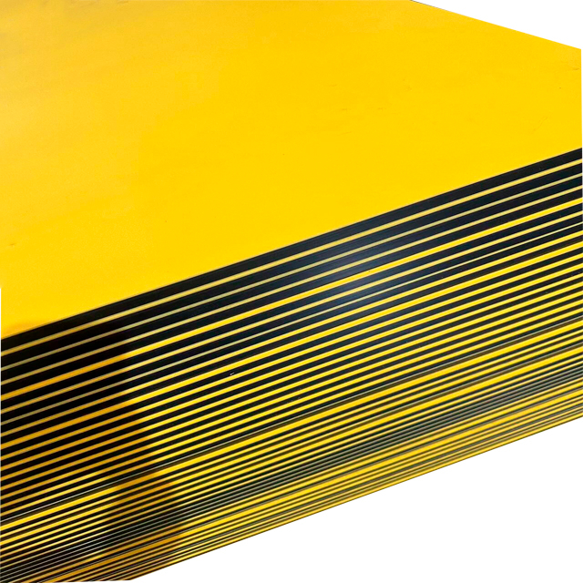 Uv Resistant Solid Dual Color Three Layered Hdpe Sheet