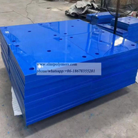 30mm 40mm 50mm 60mm UHMW PE Fender Pads Dock Pads Sliding Pads