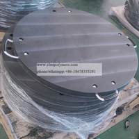 Round Rectangle Plastic Crane Pads Truck Leg Support Outrigger Pads