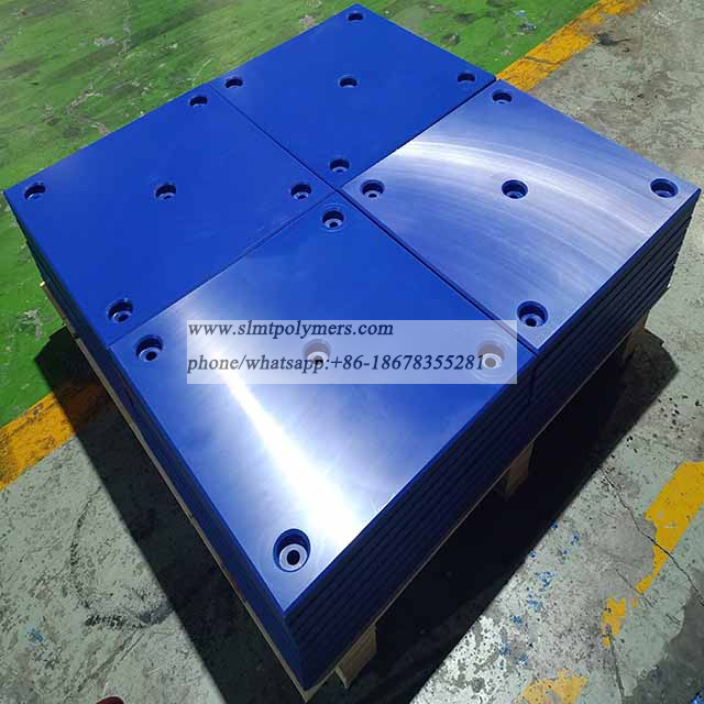UHMWPE Plastic Marine Boat Dock Fender Face Protection Liner Facing Pad