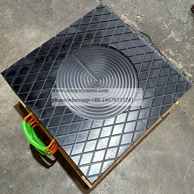 Mobile Crane Outrigger Pads UHMWPE Polymer Crane Pads