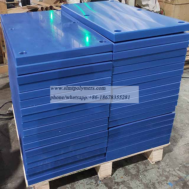 UHMWPE Plastic Marine Boat Dock Fender Face Protection Liner Facing Pad