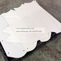 UHMWPE Coal Bunker Liner Wear Resistant Plastic Silo Lining Sheet