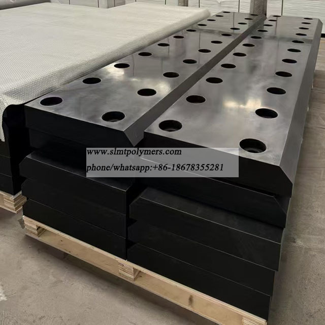 Port Dock Fender Facing Pads Polyethylene Fender Panels High-Polymer Anti-Collision Panels UHMW PE PADS