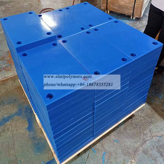UHMWPE Plastic Marine Boat Dock Fender Face Protection Liner Facing Pad