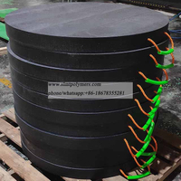 Round Blocks Mobile Crane Outrigger Pads And Crane Pads Concrete Pump Outrigger Pads