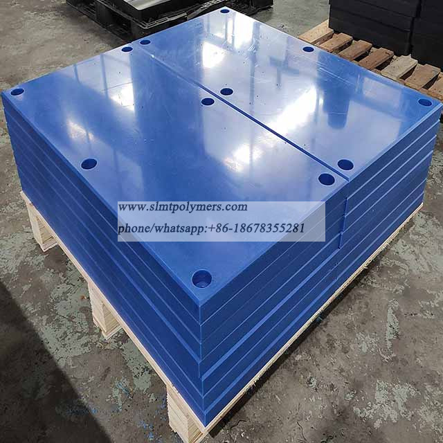 UHMWPE Plastic Marine Boat Dock Fender Face Protection Liner Facing Pad