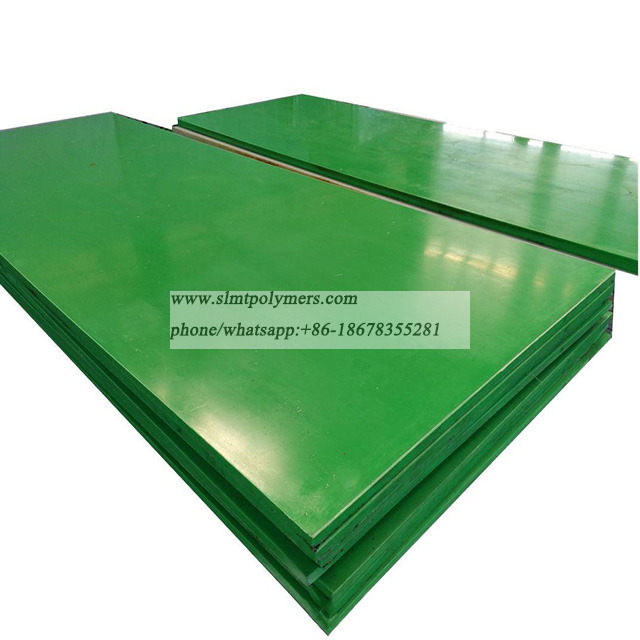 HMW (Ultra High Molecular Weight) Polyethylene Plastic Sheet Green Color