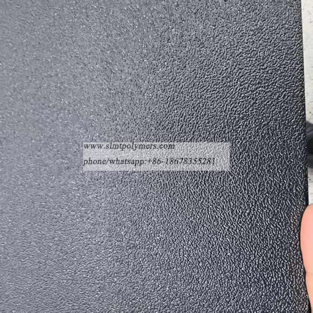5mm 10mm 15mm 20mm 25mm Single Color HDPE Sea Board Marine Board Orange Peel Sheet Texture Surface