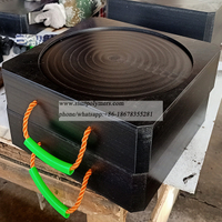Composite HDPE Crane Outrigger Stabilizer Pads Jack Pad 400x400mm 40mm
