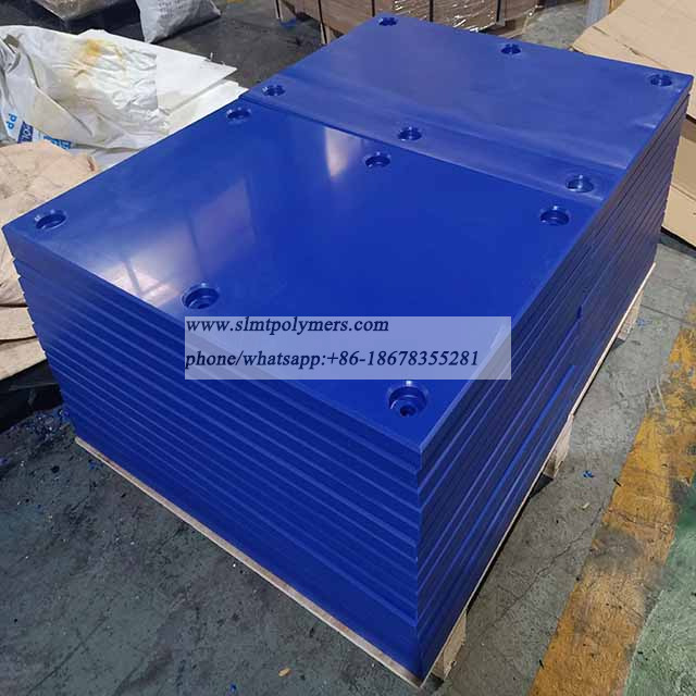 UHMWPE Plastic Marine Boat Dock Fender Face Protection Liner Facing Pad