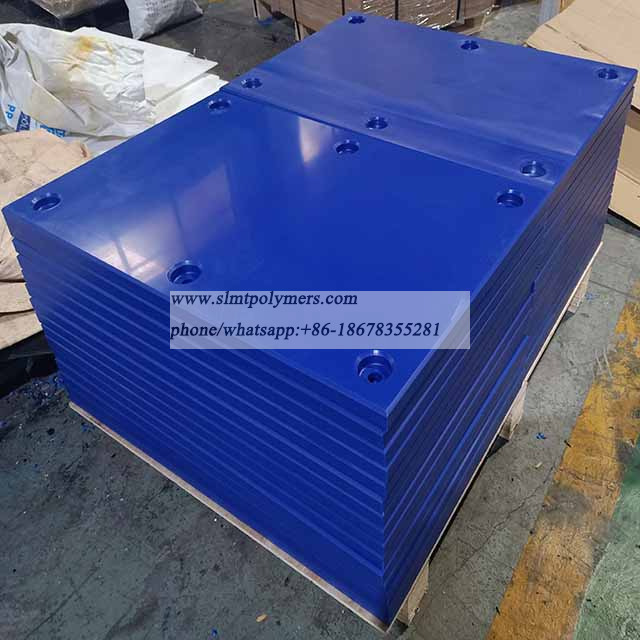 UHMWPE Plastic Marine Boat Dock Fender Face Protection Liner Facing Pad